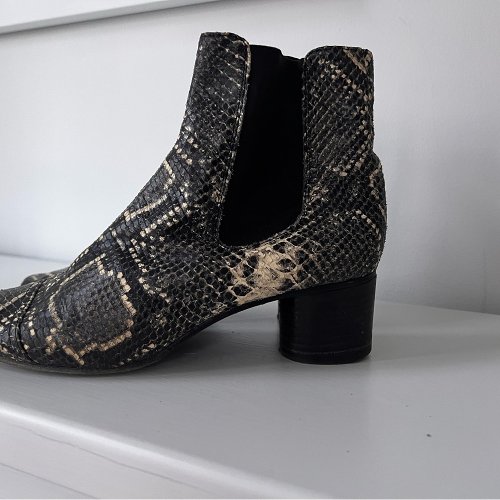 Chic Isabela Marant Danae Python Bootie - image 7